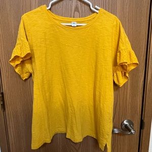 Old Navy Yellow Top